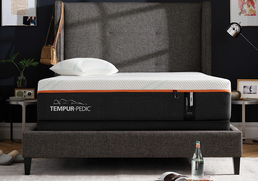 TEMPUR-Adapt mattress set in a bedroom